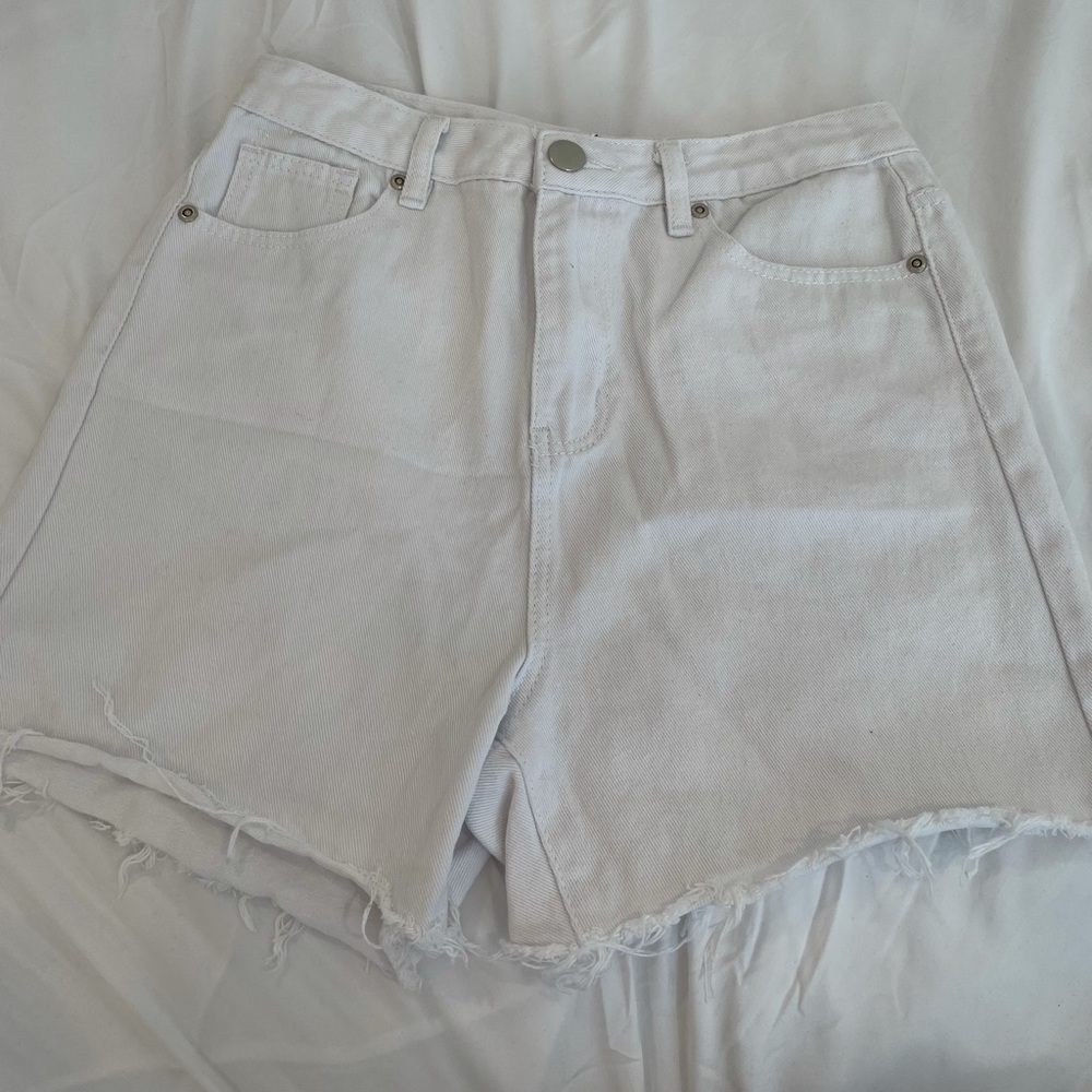 BooHoo Dad Shorts High Waisted